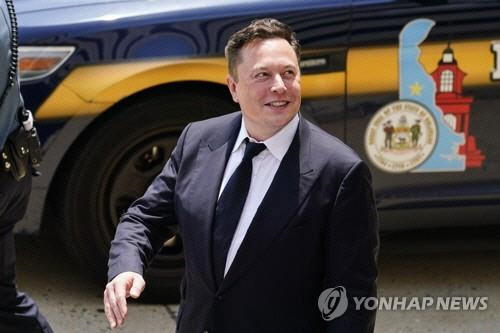 일론 머스크 테슬라 CEO[AP 연합뉴스 자료사진]